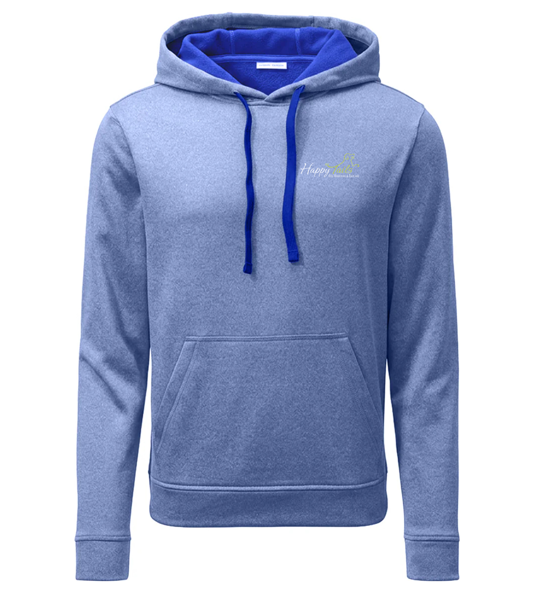 Sport-Tek PosiCharge Sport-Wick Heather Fleece Hooded Pullover